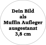 Muffin Aufleger 3,8 cm